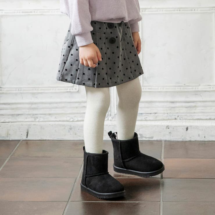 グレー | 前ボタン起毛プリーツスカート/キッズ/女の子/150cm/スカート | ブランシェス