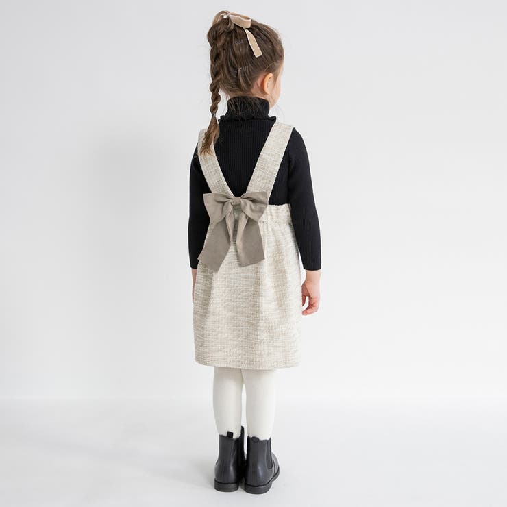 ラメツイードジャンパースカート キッズ 女の子 | ブランシェス | 詳細画像5 