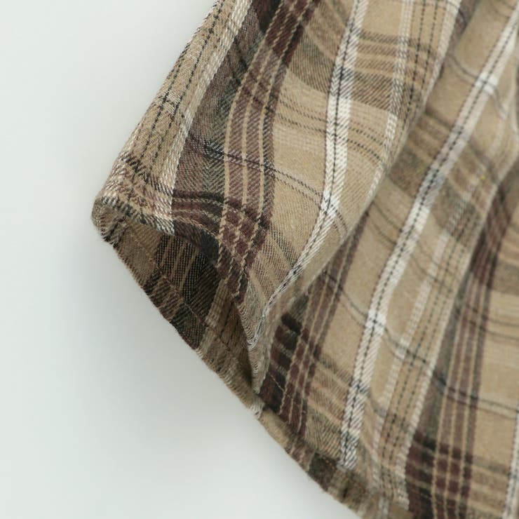 チェック柄胸切替ワンピース/150cm/女の子/起毛 | ブランシェス | 詳細画像17 