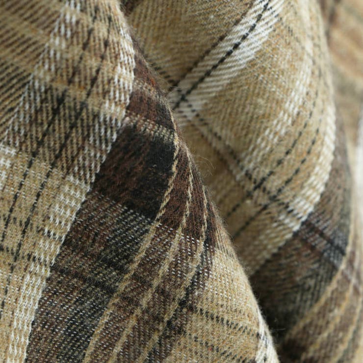 チェック柄胸切替ワンピース/150cm/女の子/起毛 | ブランシェス | 詳細画像16 