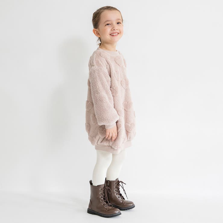 アソート ボア ワンピース/150cm/女の子/キッズ/あったか/ファー/花柄 | ブランシェス | 詳細画像20 