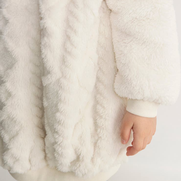 アソート ボア ワンピース/150cm/女の子/キッズ/あったか/ファー/花柄 | ブランシェス | 詳細画像7 