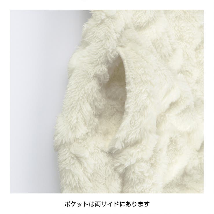 アソート ボア ワンピース/150cm/女の子/キッズ/あったか/ファー/花柄 | ブランシェス | 詳細画像9 