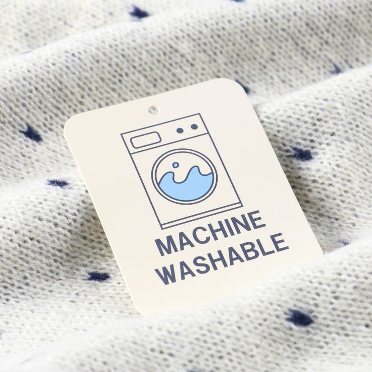 【マシンウォッシャブル】ノルディック風ハート柄ニットワンピース | ブランシェス | 詳細画像11 