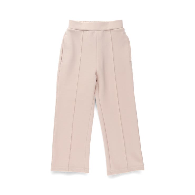 ピンク | センタープレス風ロングパンツ/150cm/女の子/ワイドパンツ | ブランシェス