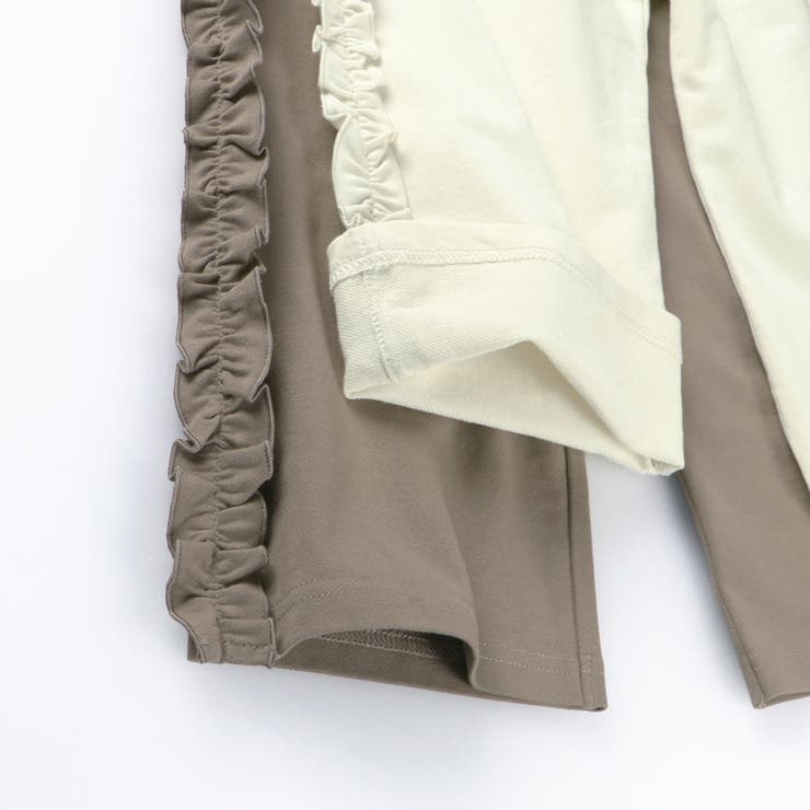 サイド フリル パンツ/女の子/ワイド パンツ/ロングパンツ/150cm | ブランシェス | 詳細画像11