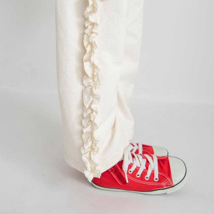 サイド フリル パンツ/女の子/ワイド パンツ/ロングパンツ/150cm | ブランシェス | 詳細画像7