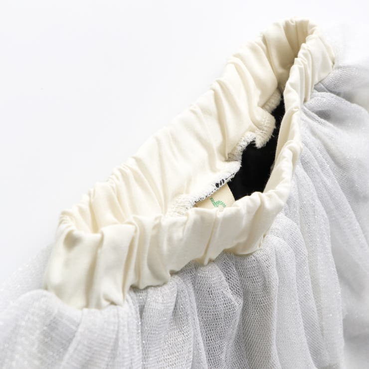 チュール付きスカッツ スカート フレアパンツ | ブランシェス | 詳細画像3