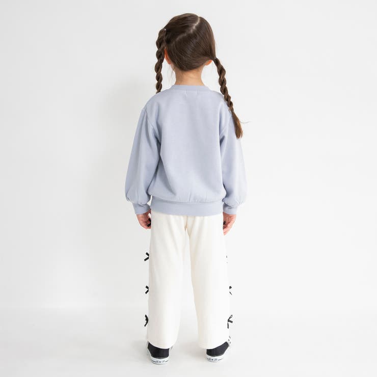 【あったか】サイド リボン裏シャギー パンツ | ブランシェス | 詳細画像6 