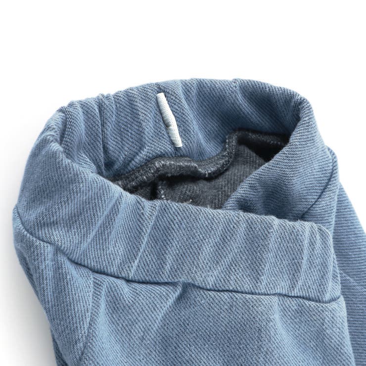 スリット入りフレア裏起毛パンツ デニム ロングパンツ | ブランシェス | 詳細画像8 