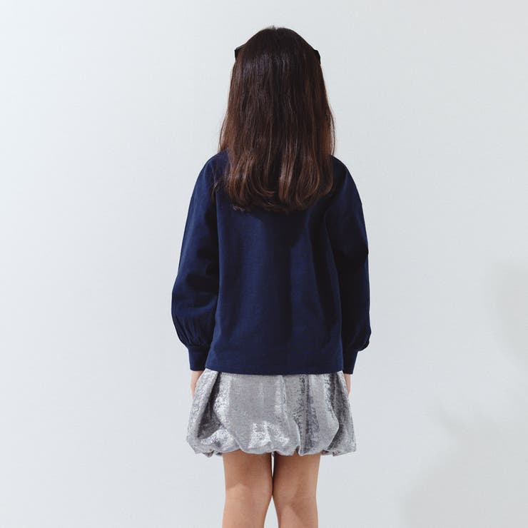 【b.+A】金子綾/ボックスシルエット長袖Tシャツ | ブランシェス | 詳細画像15 