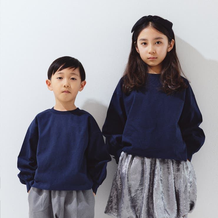 【b.+A】金子綾/ボックスシルエット長袖Tシャツ | ブランシェス | 詳細画像17 