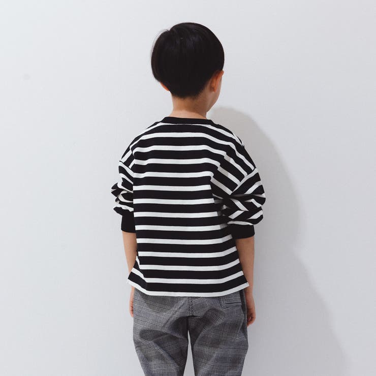 【b.+A】金子綾/ボックスシルエット長袖Tシャツ | ブランシェス | 詳細画像5 