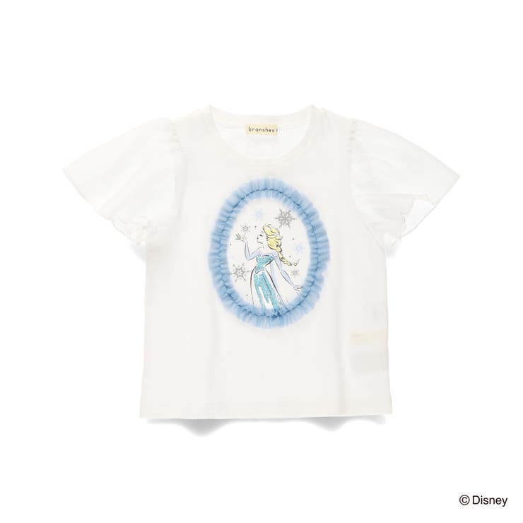 【DisneyCollection ディズニーコレクション】フリルモチーフ半袖T… | ブランシェス | 詳細画像1 