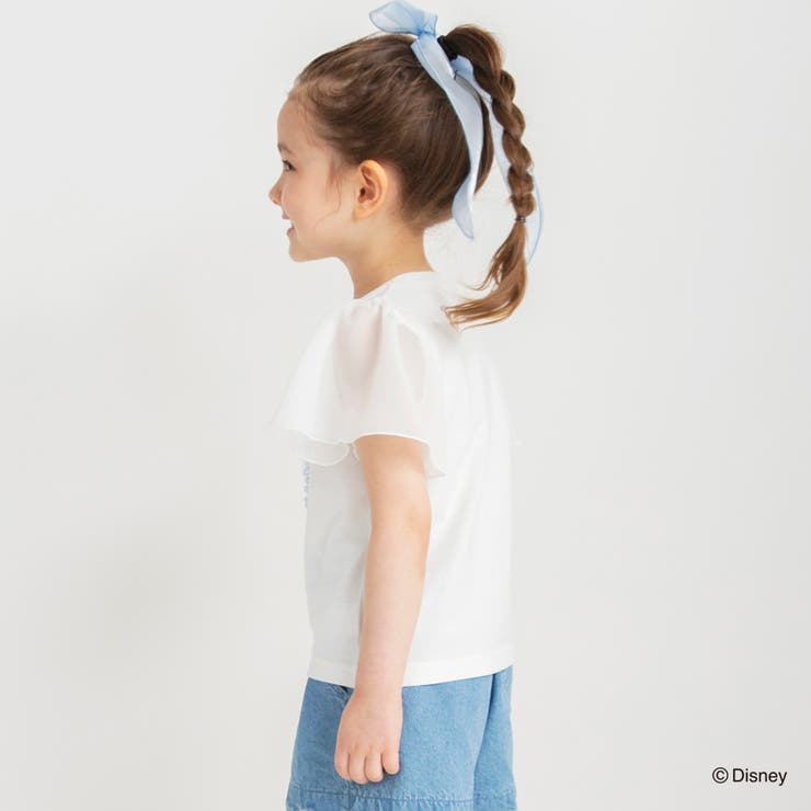 【DisneyCollection ディズニーコレクション】フリルモチーフ半袖T… | ブランシェス | 詳細画像4 