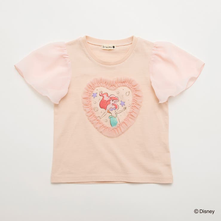 ピンク | 【DisneyCollection ディズニーコレクション】フリルモチーフ半袖T… | ブランシェス