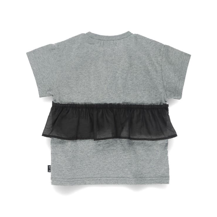 【b +A】金子綾 リボンドッキング半袖Tシャツ | ブランシェス | 詳細画像14 