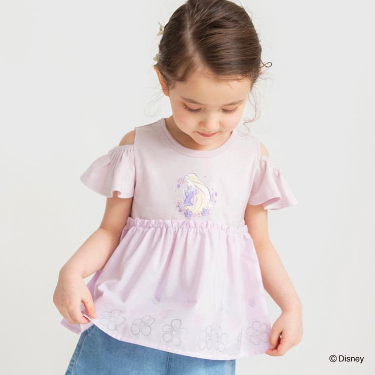 【DisneyCollection ディズニーコレクション】肩あき半袖チュニック… | ブランシェス | 詳細画像8 