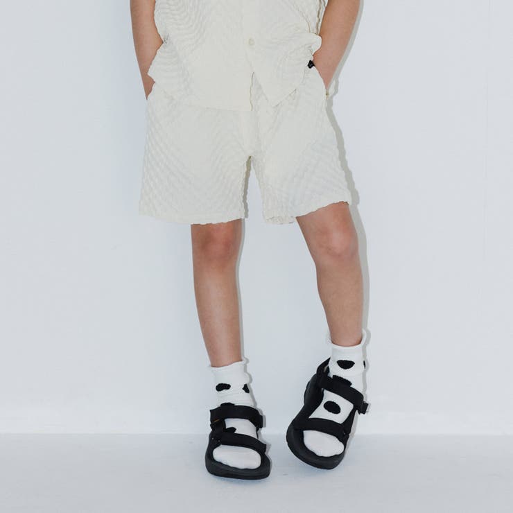 アイボリー | 金子綾 ポコポコ ジャガード | ブランシェス