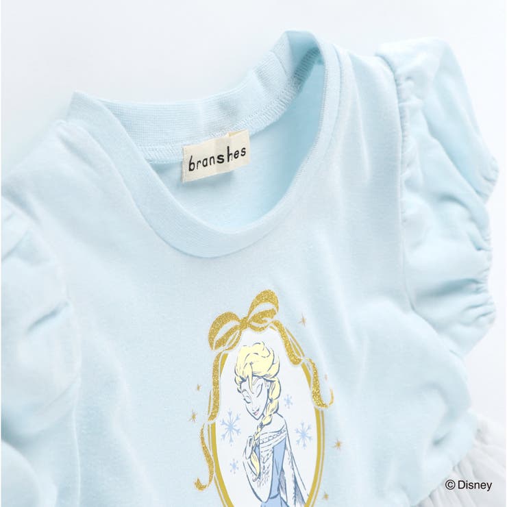 半袖ワンピース プリンセス ディズニー[品番：BRSK0008976