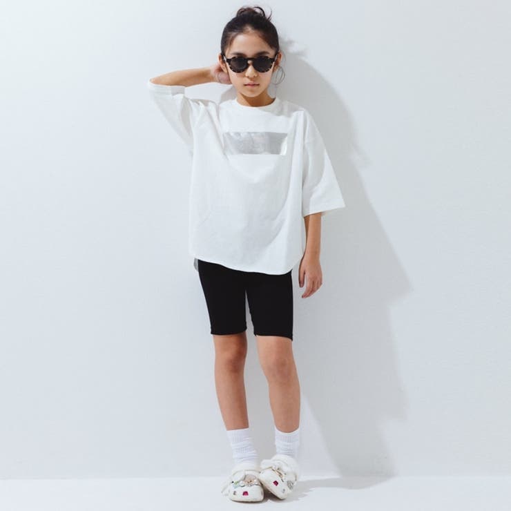 【b.+A/WEB限定】金子綾/ビッグシルエットTシャツサイクルパンツセット | ブランシェス | 詳細画像2 