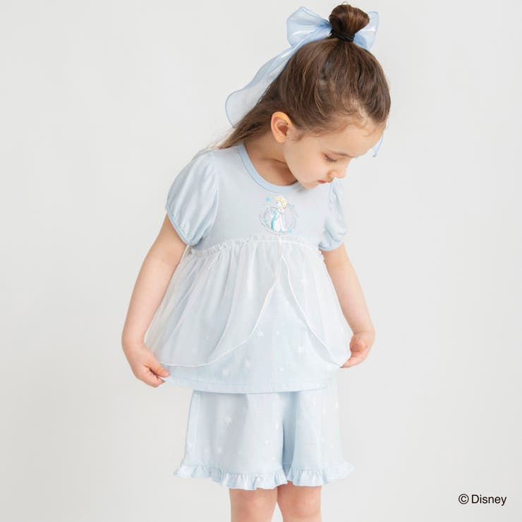 サックス | 【DisneyCollection ディズニーコレクション】半袖ルームウェア プ… | ブランシェス