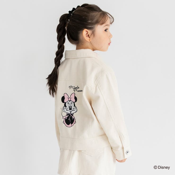 アイボリー | 刺繍Gジャン ミニー マウス | ブランシェス