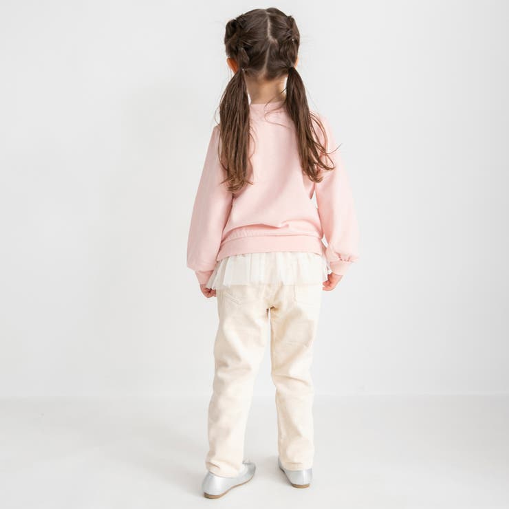 裏起毛 裾チュール トレーナー | ブランシェス | 詳細画像17 