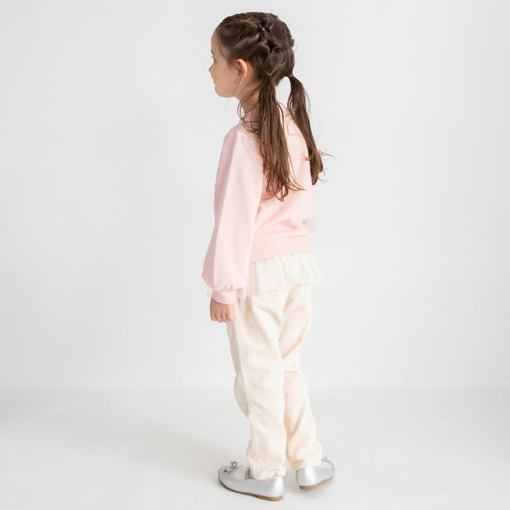 裏起毛 裾チュール トレーナー | ブランシェス | 詳細画像18 