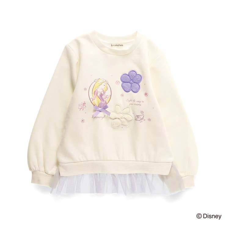 裏起毛 裾チュール トレーナー | ブランシェス | 詳細画像6 