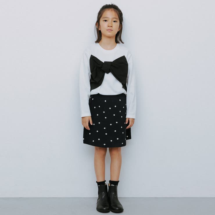 金子綾 リボン付きトレーナー 女の子 | ブランシェス | 詳細画像3 