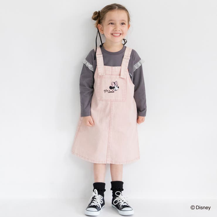 【Disney ディズニー 綿100%】ジャンパースカート | ブランシェス | 詳細画像15 