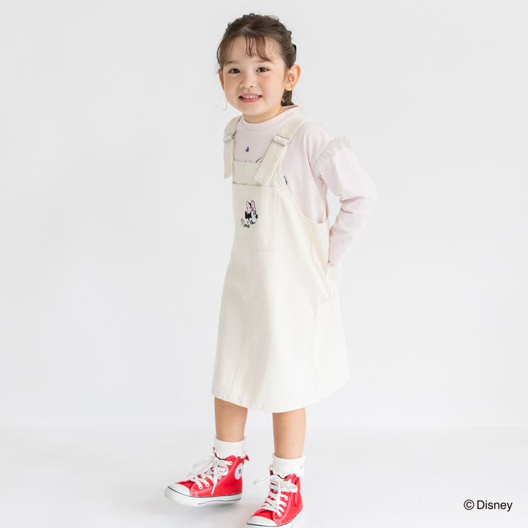 【Disney ディズニー 綿100%】ジャンパースカート | ブランシェス | 詳細画像3 