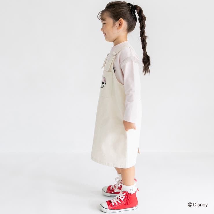 【Disney ディズニー 綿100%】ジャンパースカート | ブランシェス | 詳細画像4 