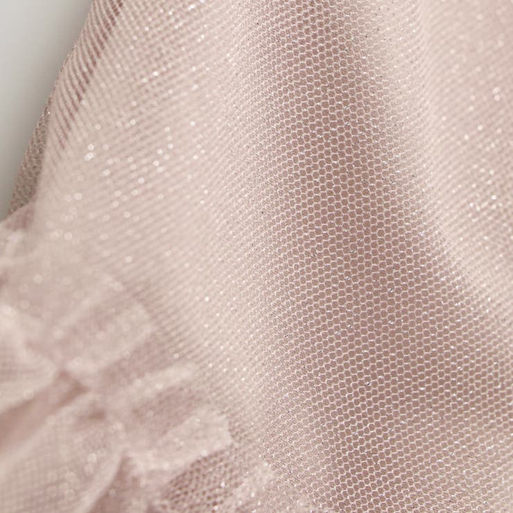 裏起毛チュール ドッキング ワンピース | ブランシェス | 詳細画像17 