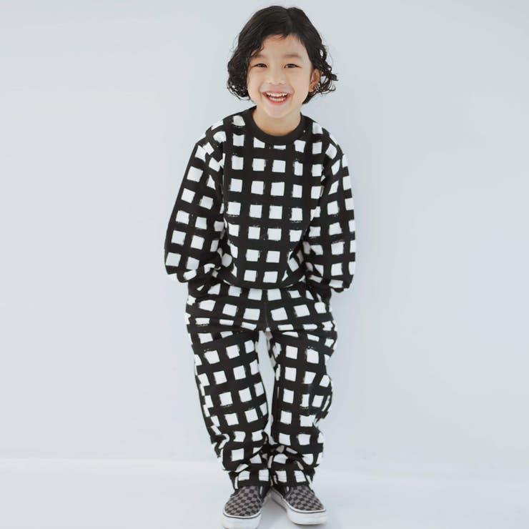 【WEB先行】【b +A】金子綾 裏毛カーブパンツ | ブランシェス | 詳細画像4 