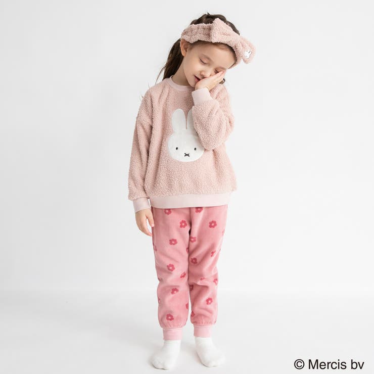 ピンク | 【miffy/ミッフィー】ふわふわルームウェア/キッズ/女の子/コラボ | ブランシェス