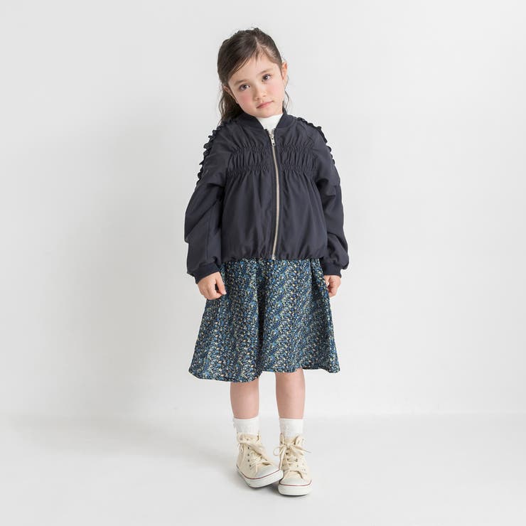 肩フリルシャーリング ジャケット キッズ | ブランシェス | 詳細画像18 