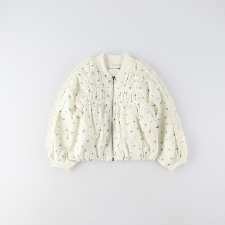 肩フリルシャーリング ジャケット キッズ | ブランシェス | 詳細画像2 