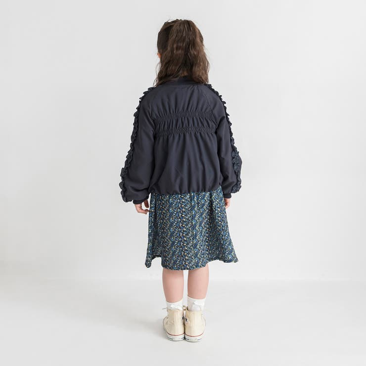 肩フリルシャーリング ジャケット キッズ | ブランシェス | 詳細画像21 