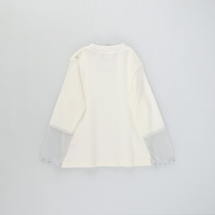 ラメ チュール切替長袖Tシャツ キッズ | ブランシェス | 詳細画像3 