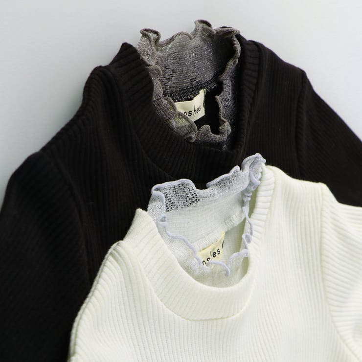 ラメ チュール切替長袖Tシャツ キッズ | ブランシェス | 詳細画像4 