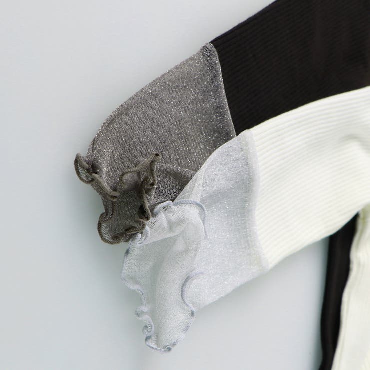 ラメ チュール切替長袖Tシャツ キッズ | ブランシェス | 詳細画像5 