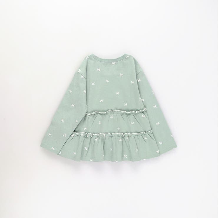 バックティアード長袖Tシャツ | ブランシェス | 詳細画像16 