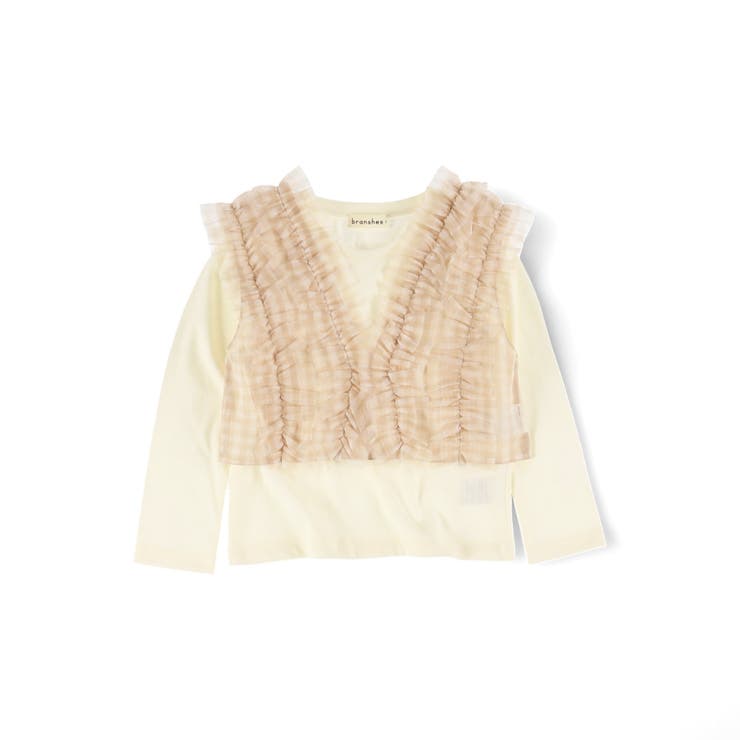 チュールベストトップスセット | ブランシェス | 詳細画像2 