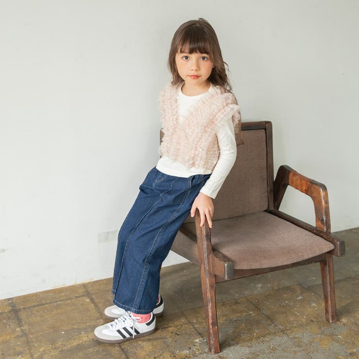 チュールベストトップスセット | ブランシェス | 詳細画像3 