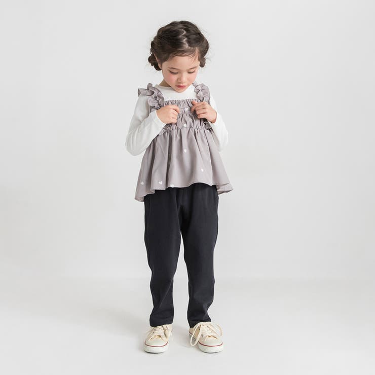 ハート柄刺しゅうドッキングチュニック | ブランシェス | 詳細画像10 