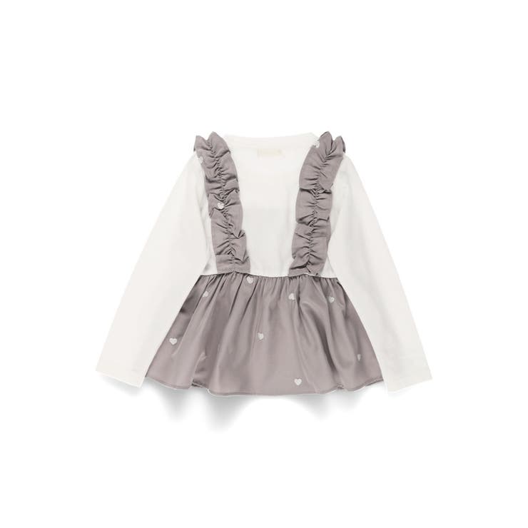 ハート柄刺しゅうドッキングチュニック | ブランシェス | 詳細画像16 