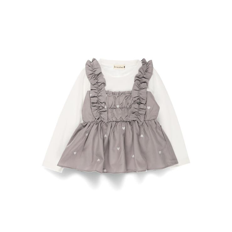 ハート柄刺しゅうドッキングチュニック | ブランシェス | 詳細画像8 