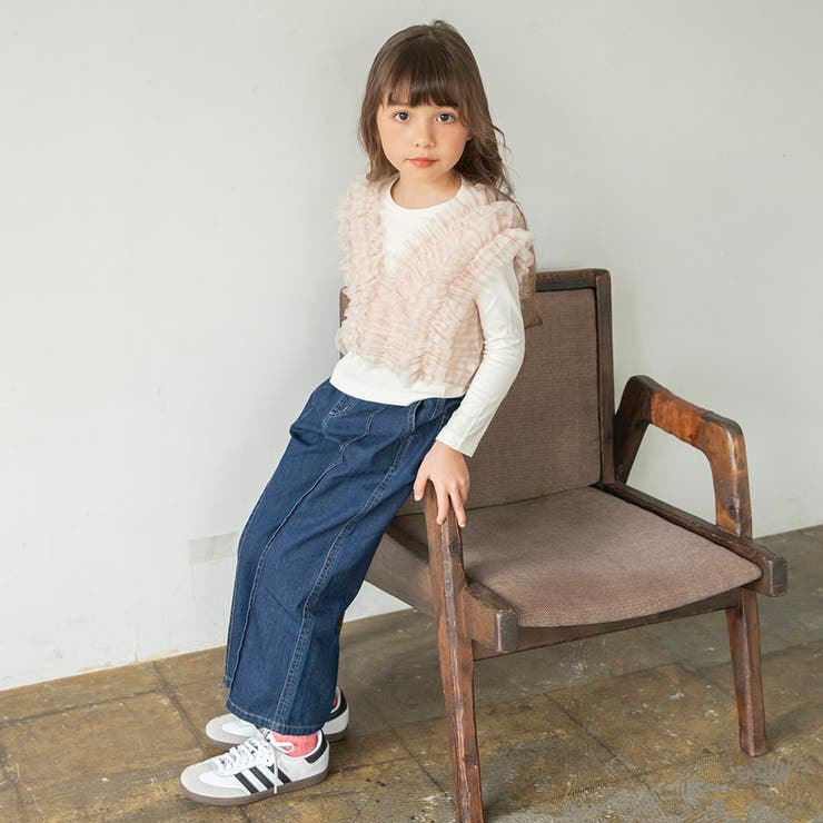 デニムワイドパンツ | ブランシェス | 詳細画像16 